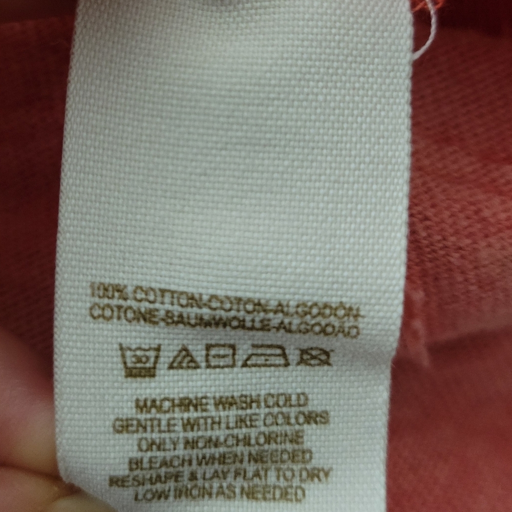 Free People Lace Up Chilton Henley Top Womens L Pink ASO Tori Vega Victorious - Picture 5 of 5
